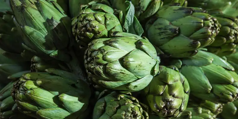 Raw artichokes