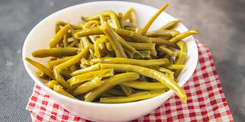 Boiled asparagus beans (without salt)