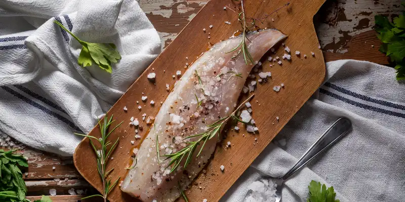 Branzino a strisce crudo