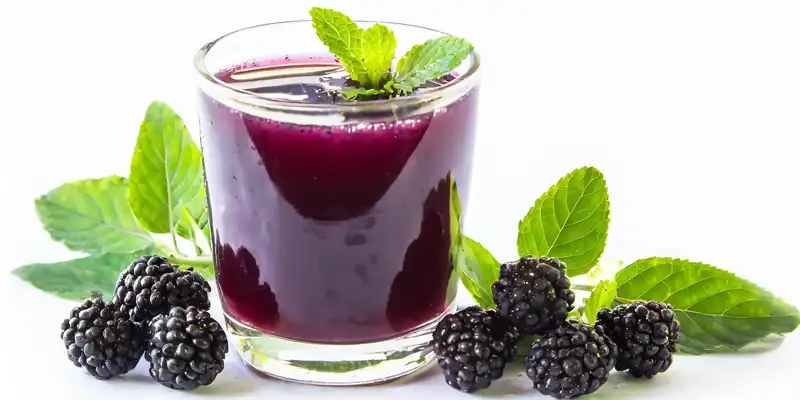 Blackberry juice