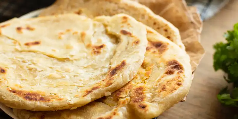 White pita bread