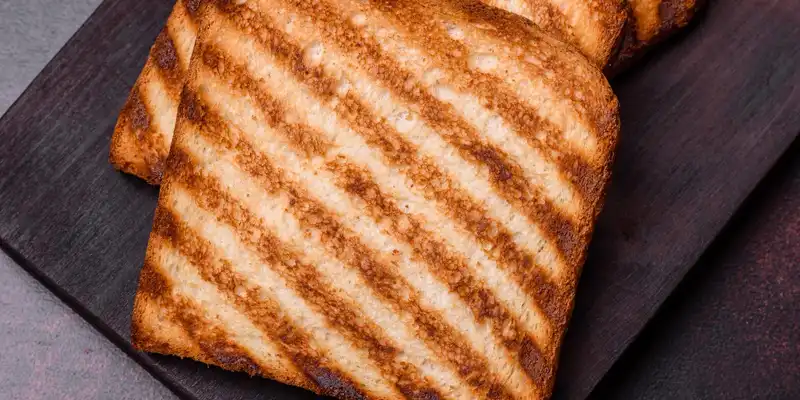 Toasted wheat bread