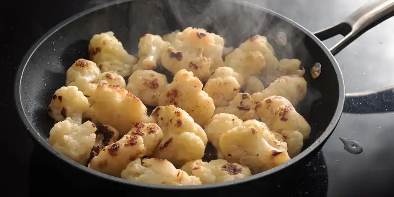 Cooked cauliflower