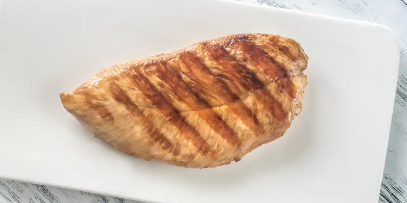 Pechuga de pollo estofada