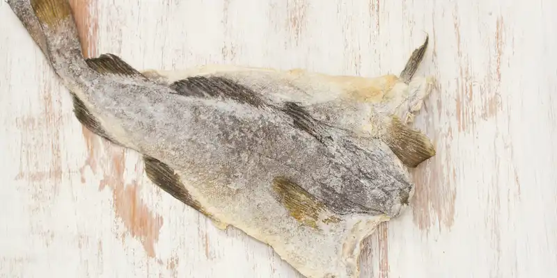 Bacalao del atlántico seco