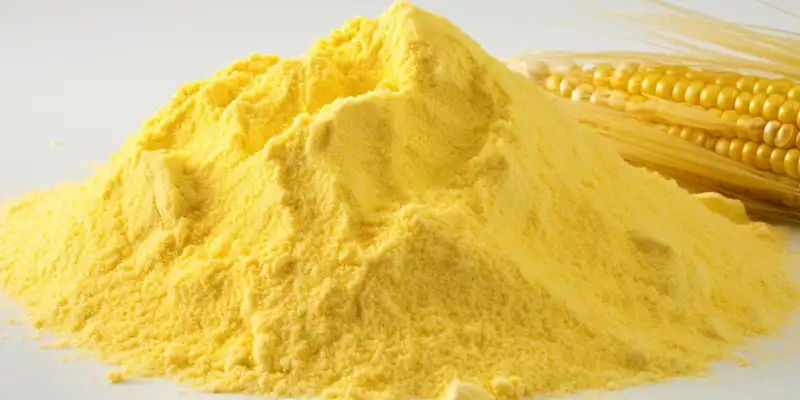 Yellow degermed corn flour