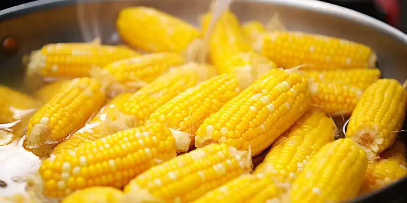 Boiled corn (without salt)