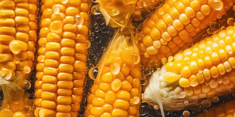 Boiled corn sweet (without salt)