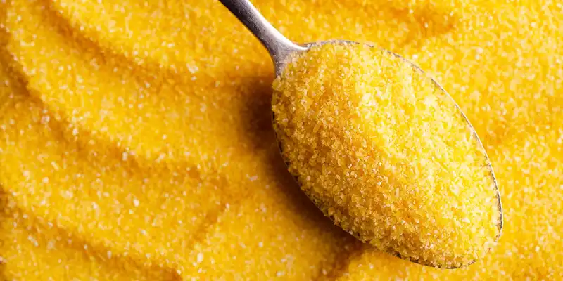 Yellow degermed cornmeal