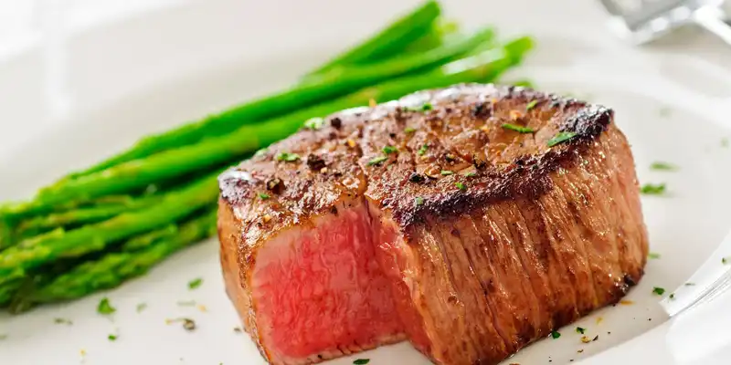 Broiled deer tenderloin