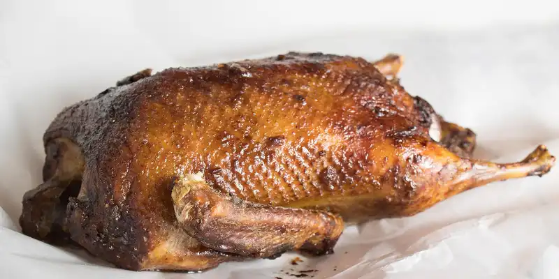 Roasted duck