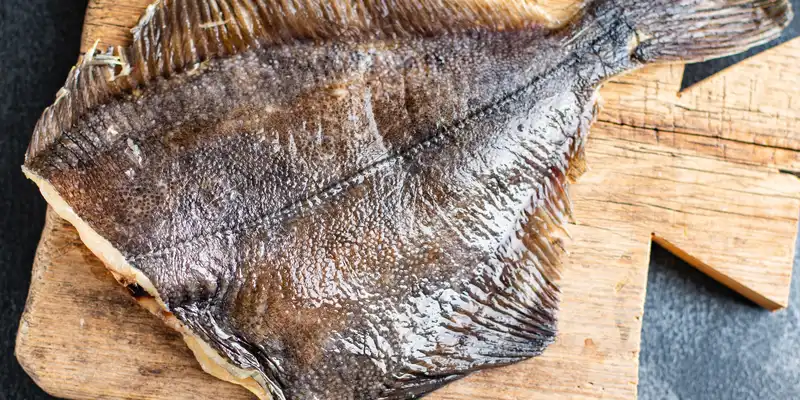 Raw flatfish