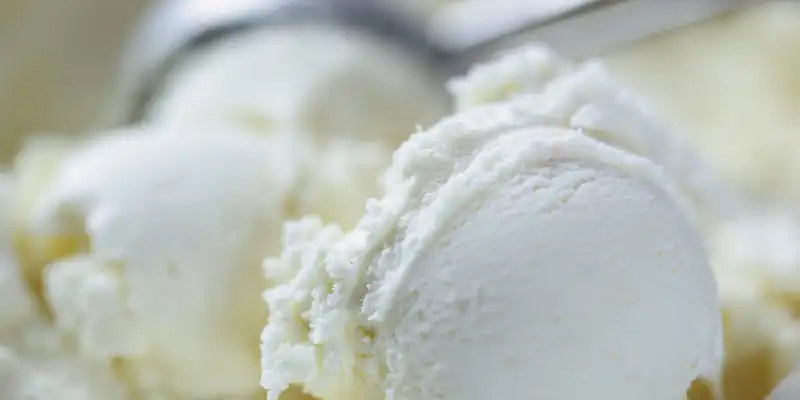 Vanilla ice cream