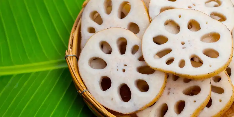 Boiled lotus root (with salt)