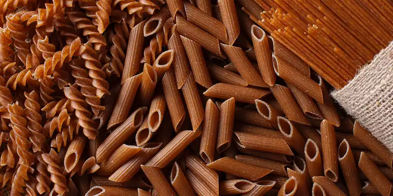 Whole grain pasta