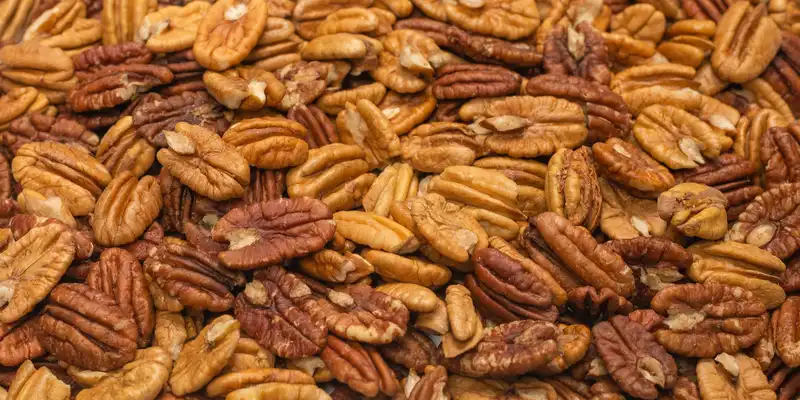 Dry roasted pecans (with salt)