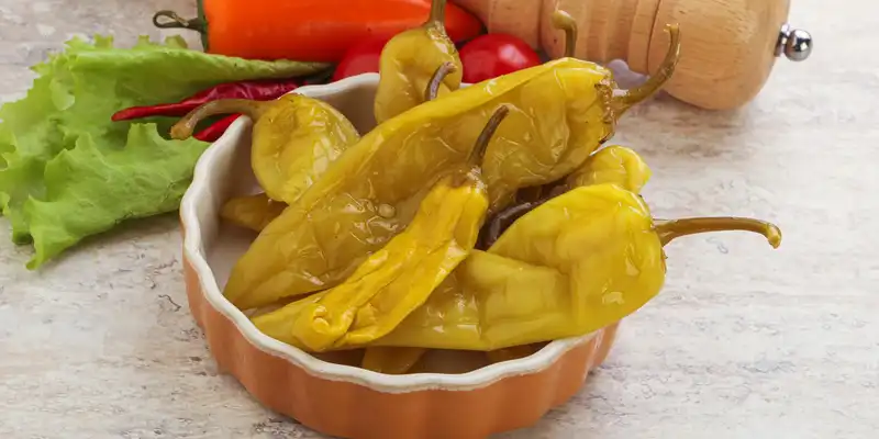 Pimiento dulce verde en conserva