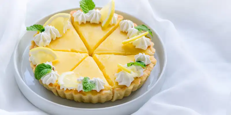 Tarte de merengue de limão