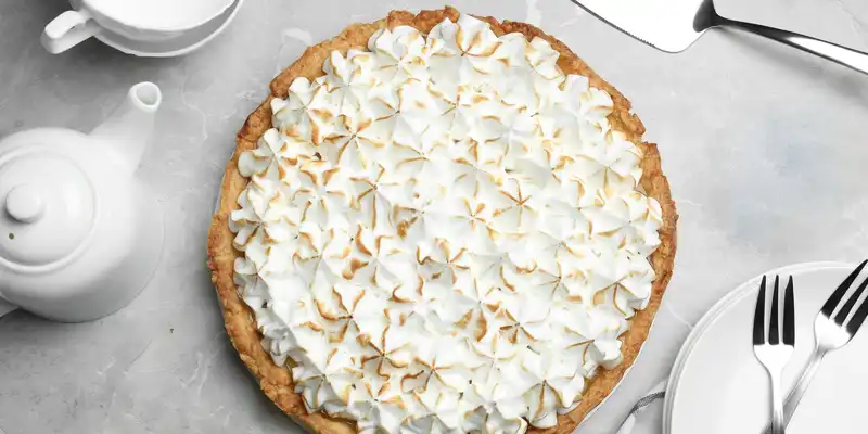 Tarte de creme de baunilha