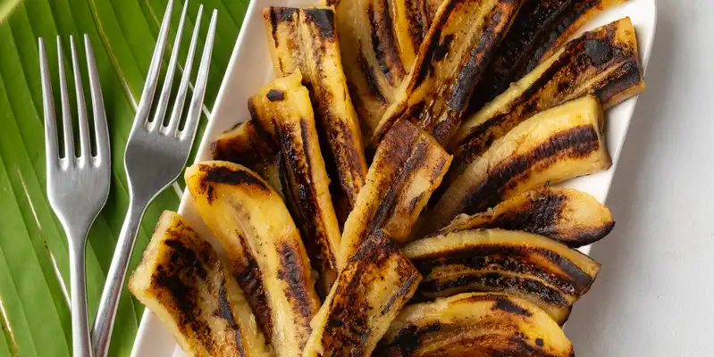 Fried green plantain