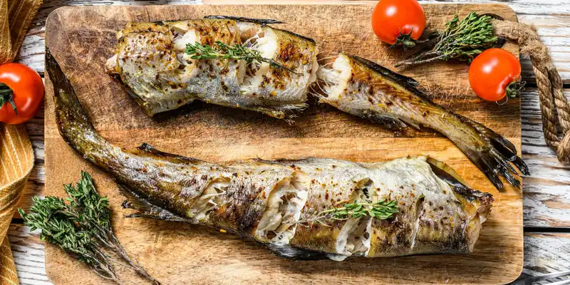 Baked or broiled atlantic pollock