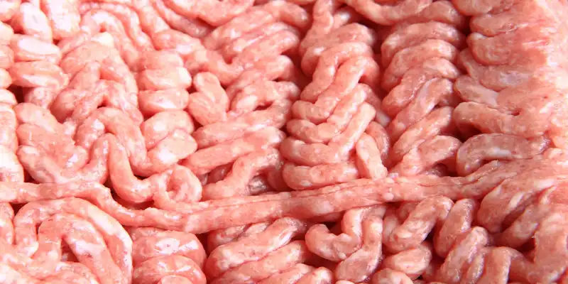 Ground pork