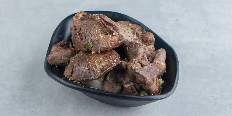 Braised pork kidneys