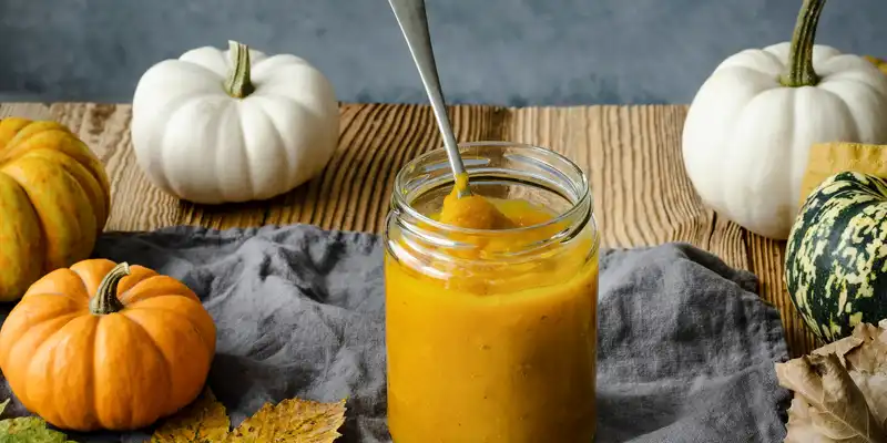 Canned pumpkin (with salt)