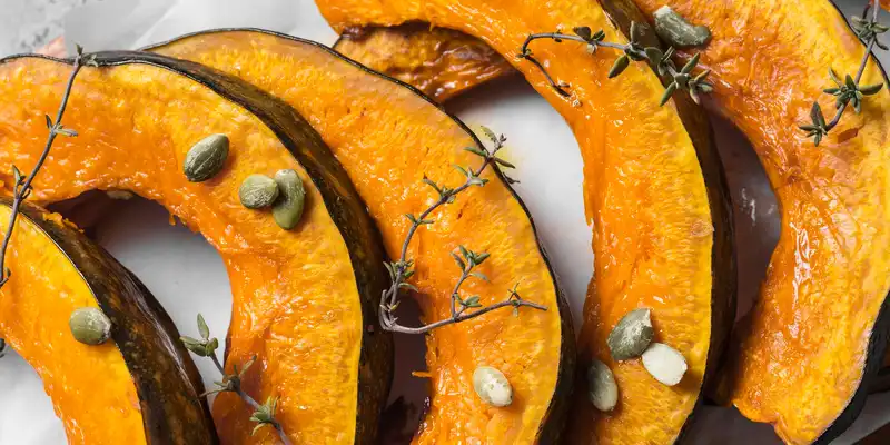 Cooked pumpkin (with salt)