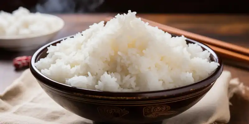 Steamed rice