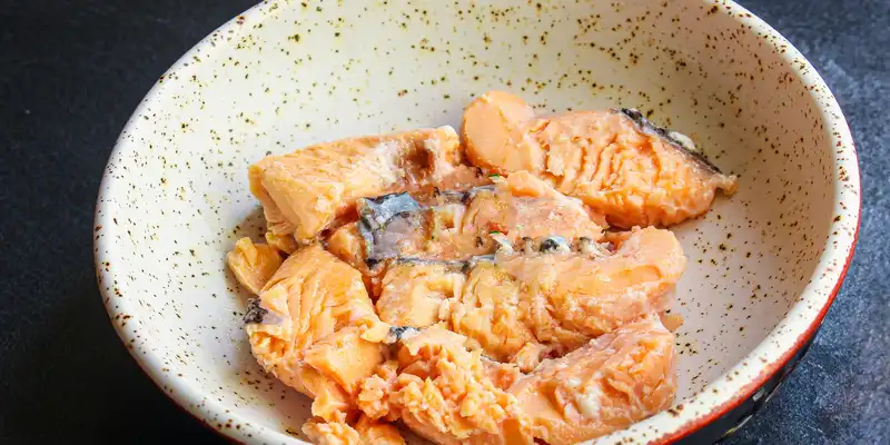 Canned salmon