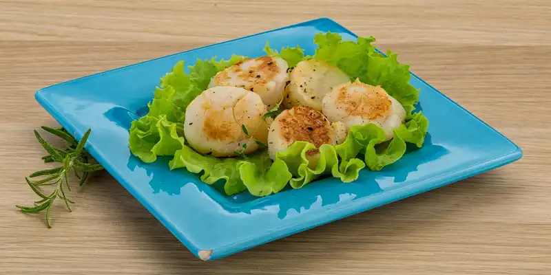 Steamed scallop