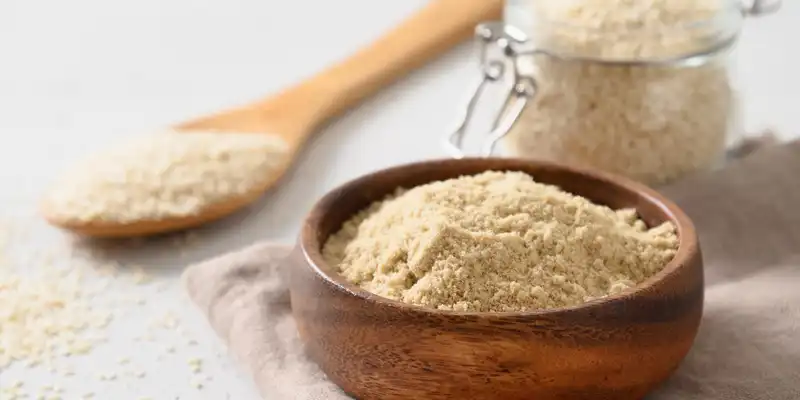 High fat sesame flour