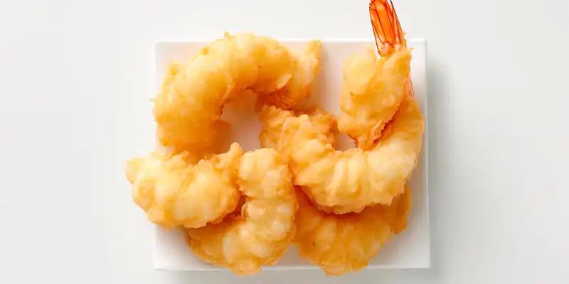 Breaded fried shrimp