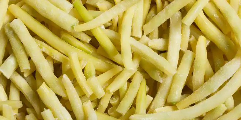 Frozen yellow snap beans