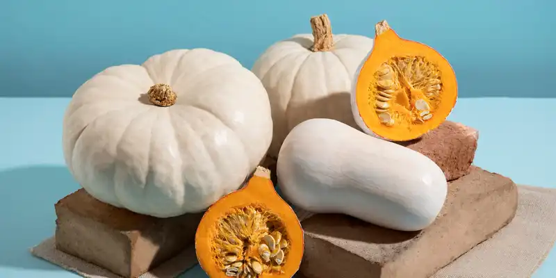 Calabaza de invierno cruda