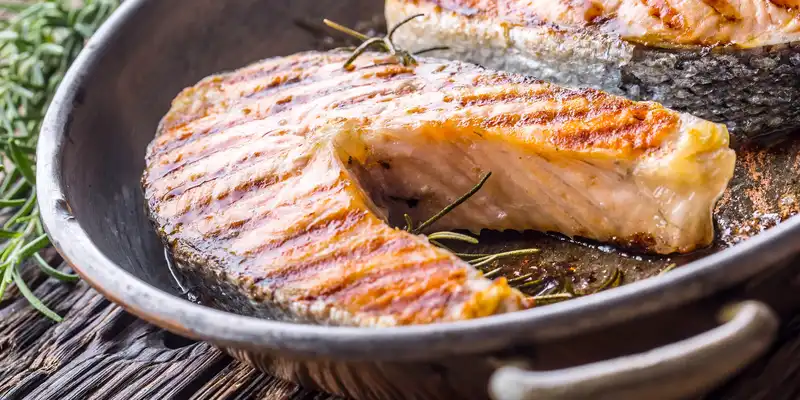 Pez luna con semillas de calabaza al horno o a la parrilla