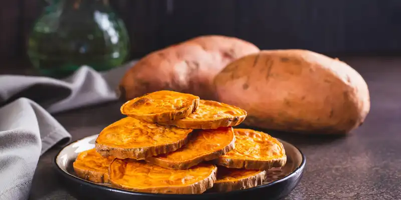 Cooked sweet potato