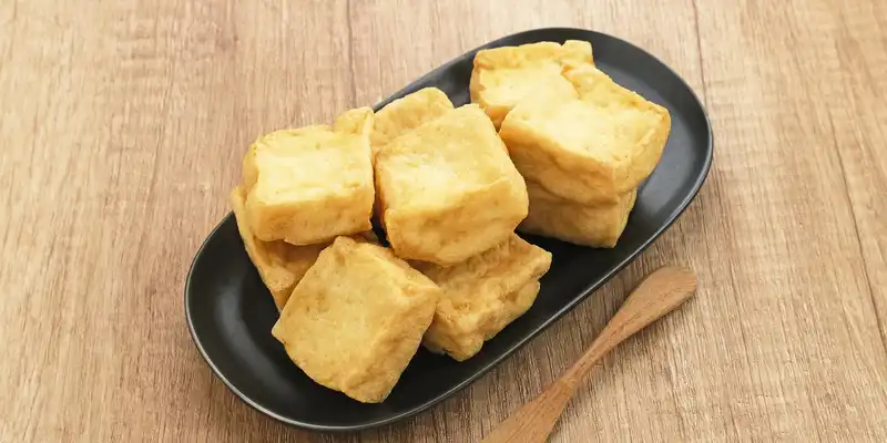 Tofu frito