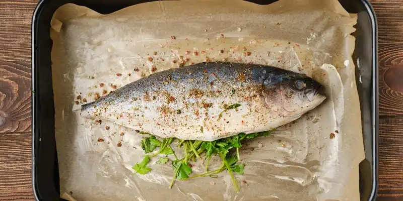 Baked or broiled yellowtail